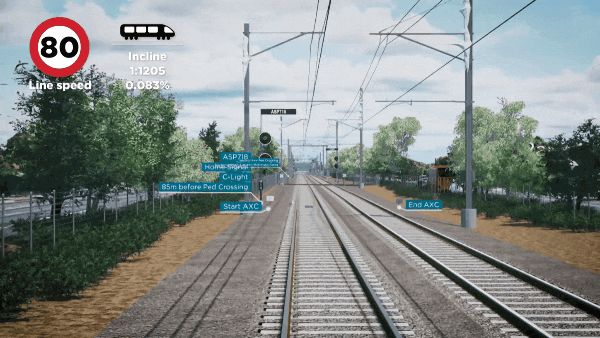 3D railway planning CGI simulation