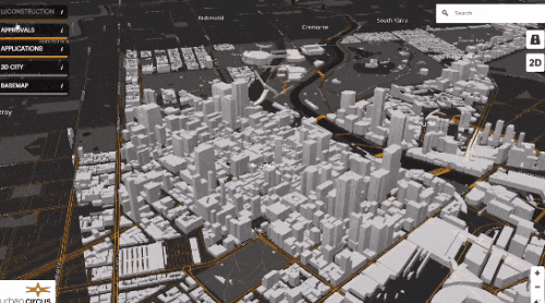 Melbourne city planning example