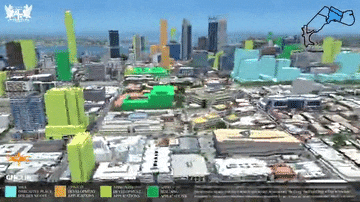 Perth city urban planning example