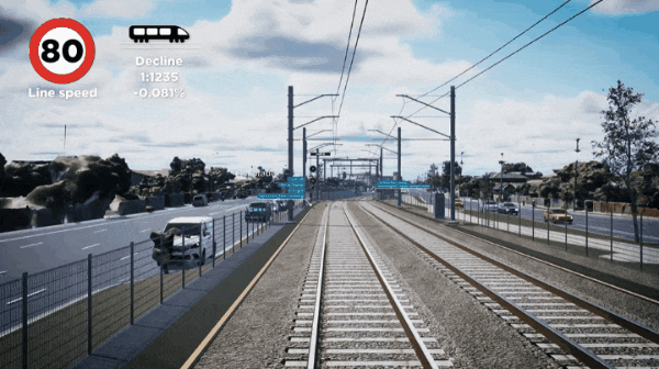 Rail pilot planning simulation