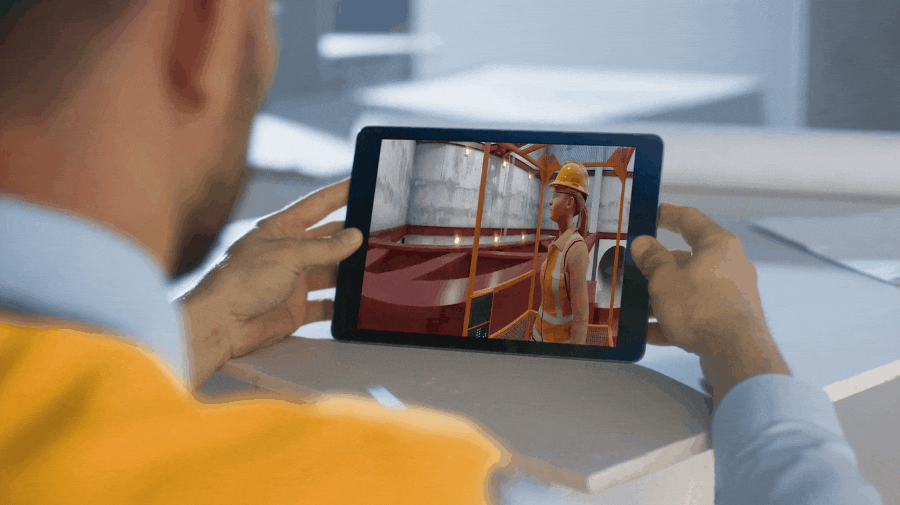 Work site familiarisation simulation