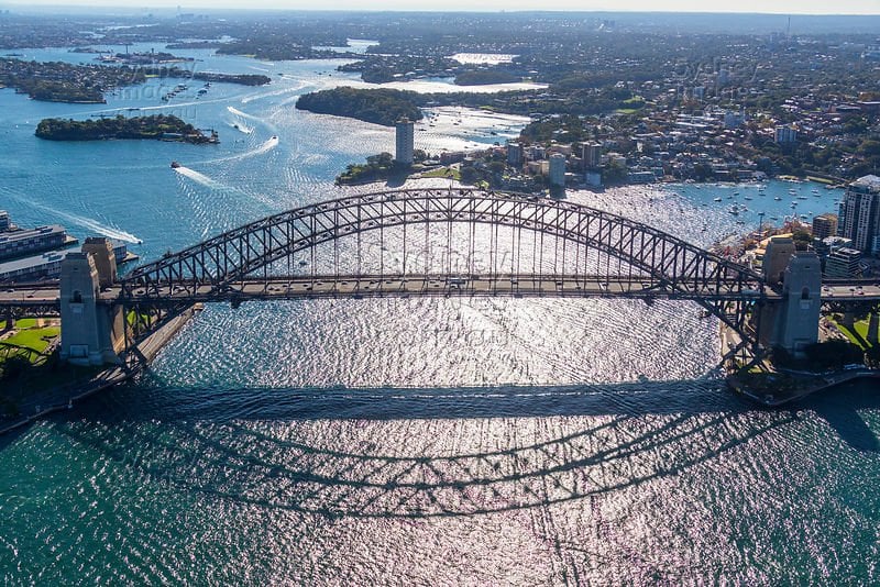 Sydney Harbour bridge interchange planning