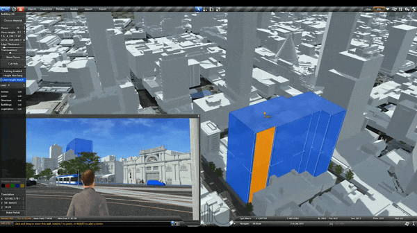 Parametric building planning to test yield, impact, massing, views, shadows