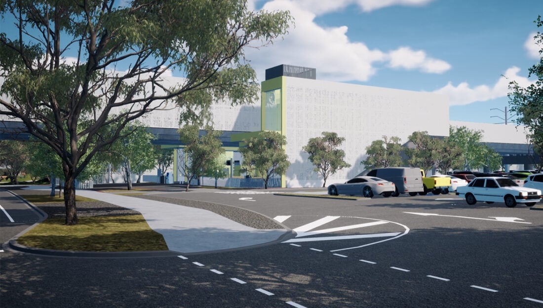 An example of how commercial construction design management is improved by 3D simulation