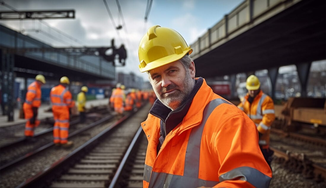 Crew management during railway track operations