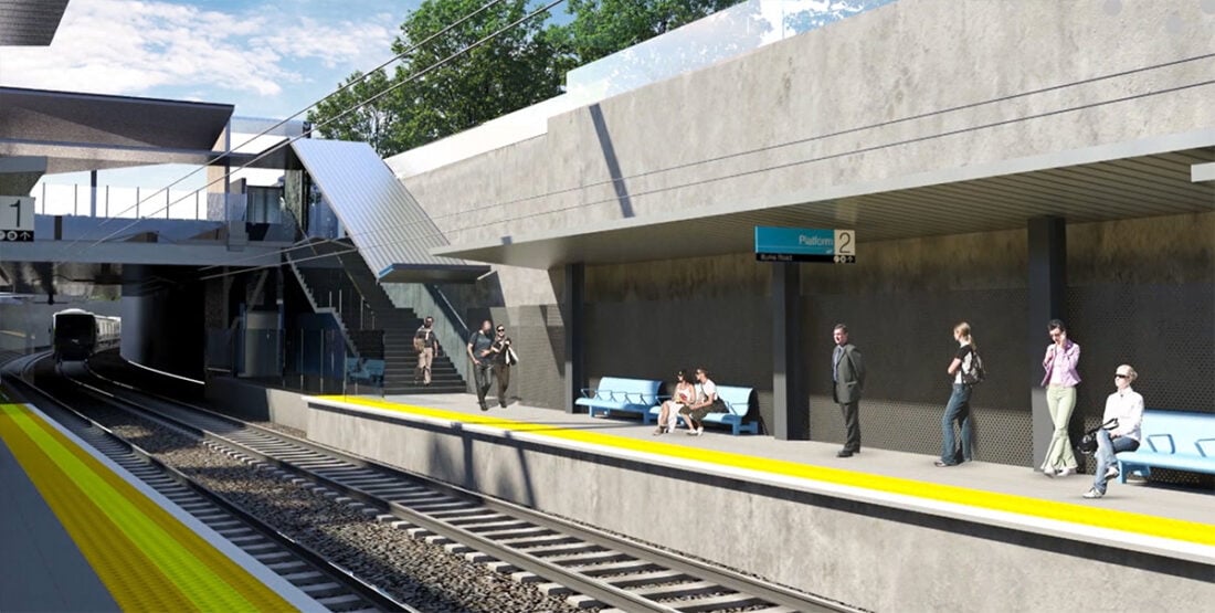 Examples of railway infrastructure